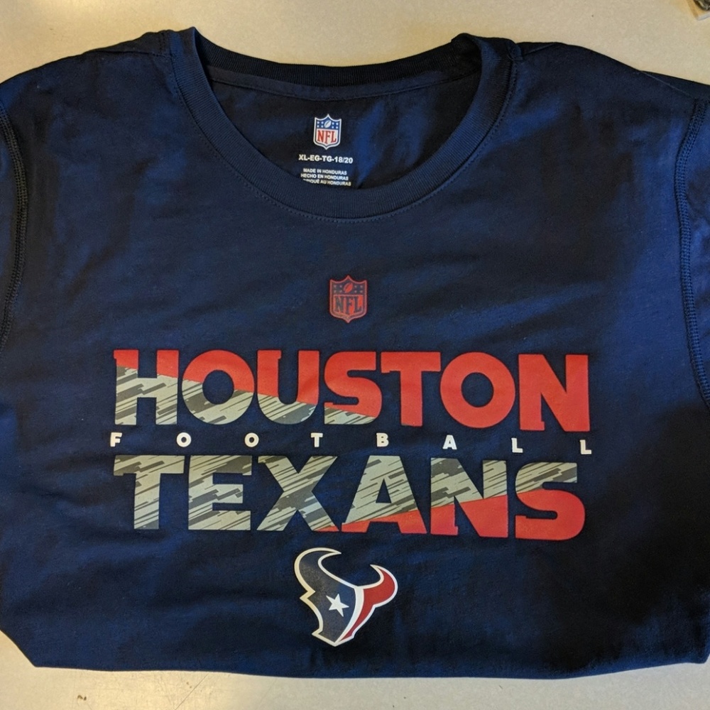 NFL Houston Texans flux ultra navy t-shirt